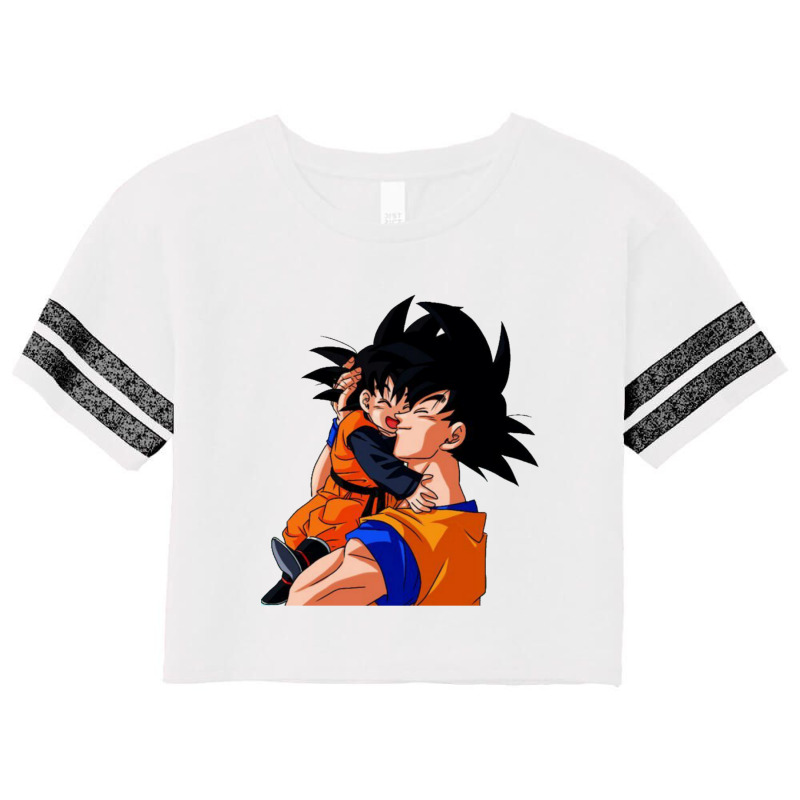 Goku And Goten Scorecard Crop Tee by Ha Thu | Artistshot