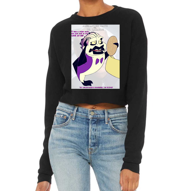 Graphic Music Rognvaldr Funny Gift Cropped Sweater by ArtistTalia | Artistshot