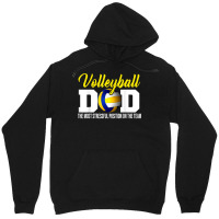 Volleyball Dad The Most Stressful Position Happy Fathers Day T Shirt Unisex Hoodie | Artistshot