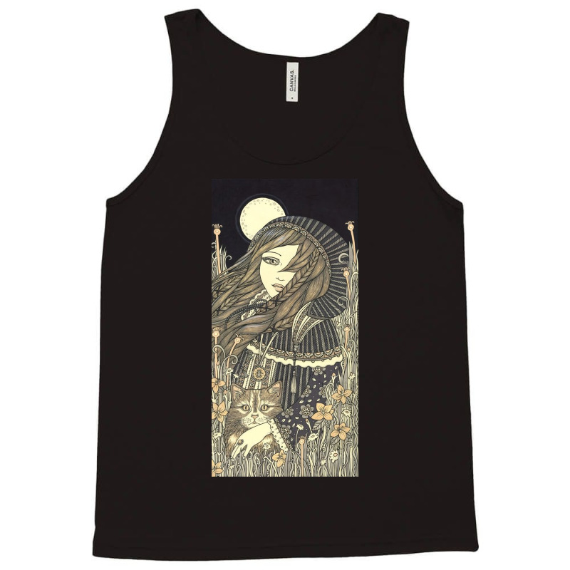 Cat Girl Tank Top | Artistshot