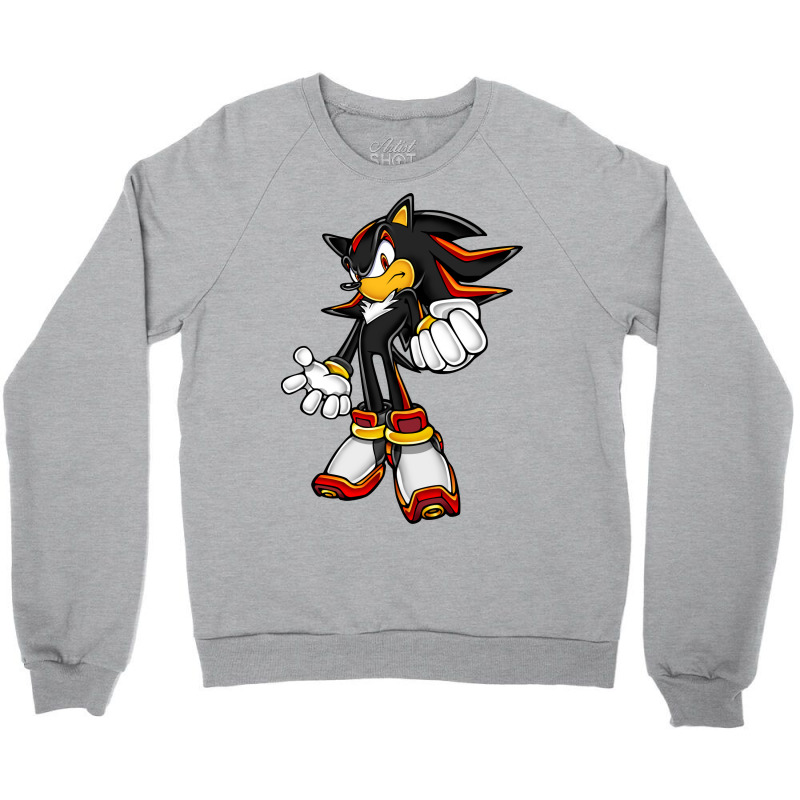 Classic Black Hedgehog Crewneck Sweatshirt | Artistshot