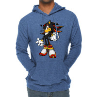 Classic Black Hedgehog Lightweight Hoodie | Artistshot