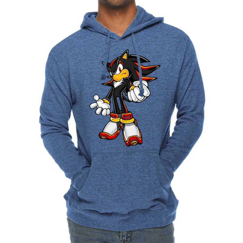 Classic Black Hedgehog Lightweight Hoodie | Artistshot