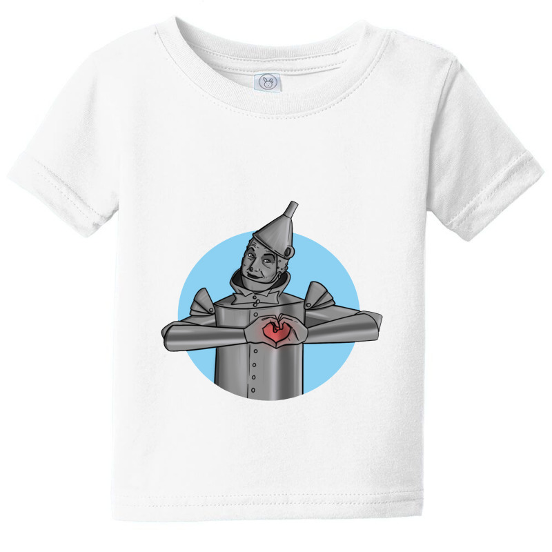 I Have A Heart Tin Man Baby Tee | Artistshot