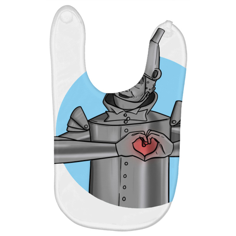 I Have A Heart Tin Man Baby Bibs | Artistshot