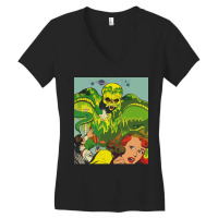 Retro Vintage Robotic Mens My Favorite Women's V-neck T-shirt | Artistshot