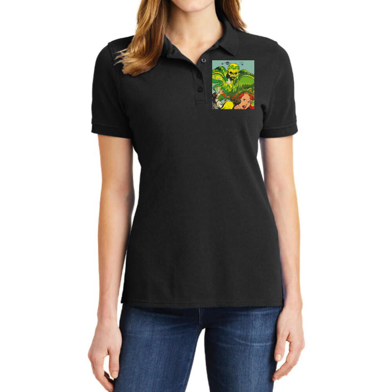 Retro Vintage Robotic Mens My Favorite Ladies Polo Shirt by Artist-Marin | Artistshot