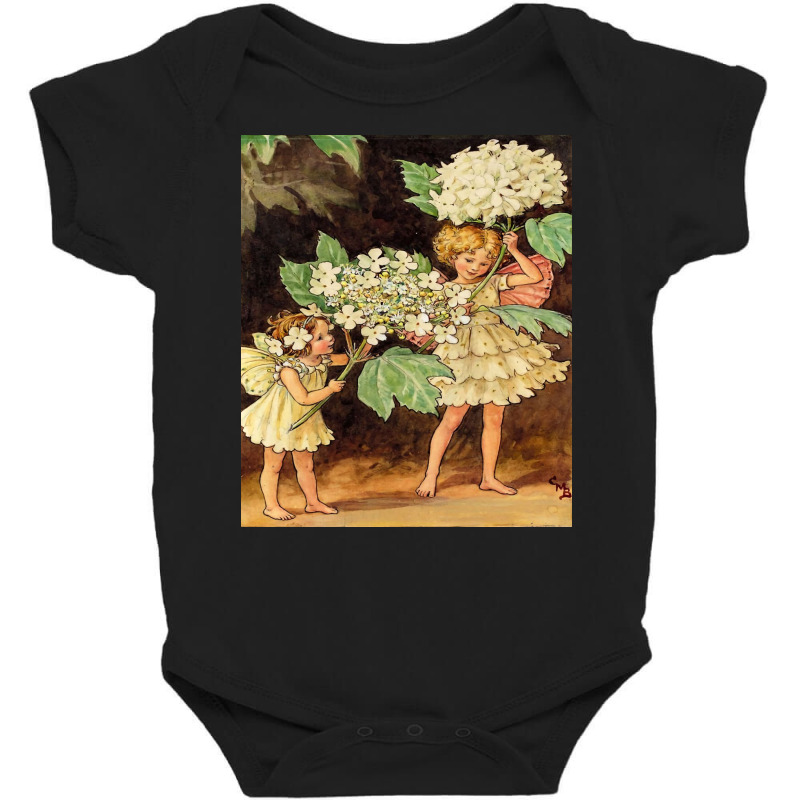 Cicely Mary Barker The Guelder Rose Baby Bodysuit | Artistshot