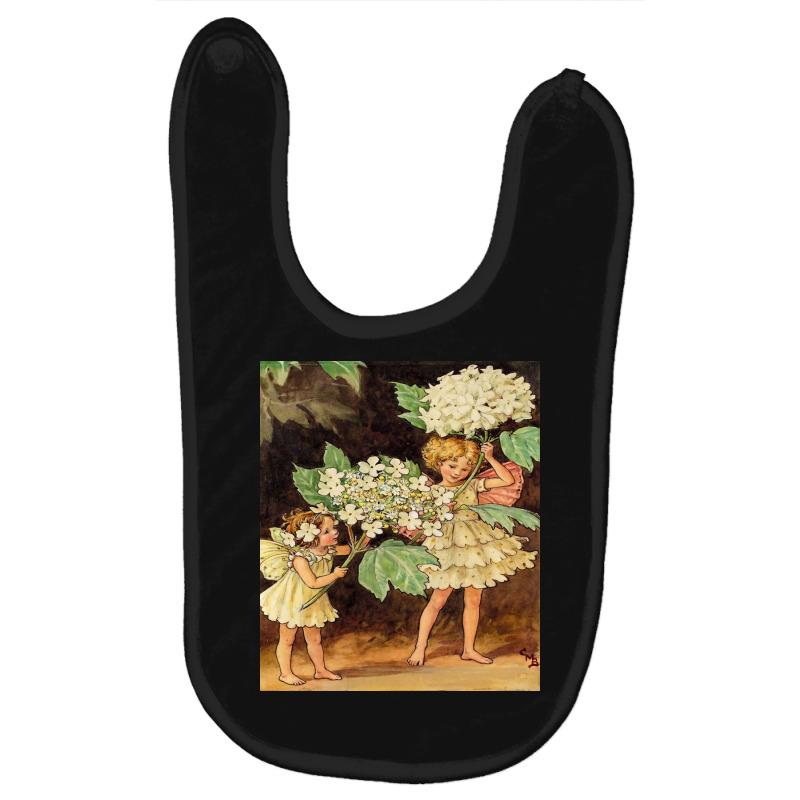 Cicely Mary Barker The Guelder Rose Baby Bibs | Artistshot