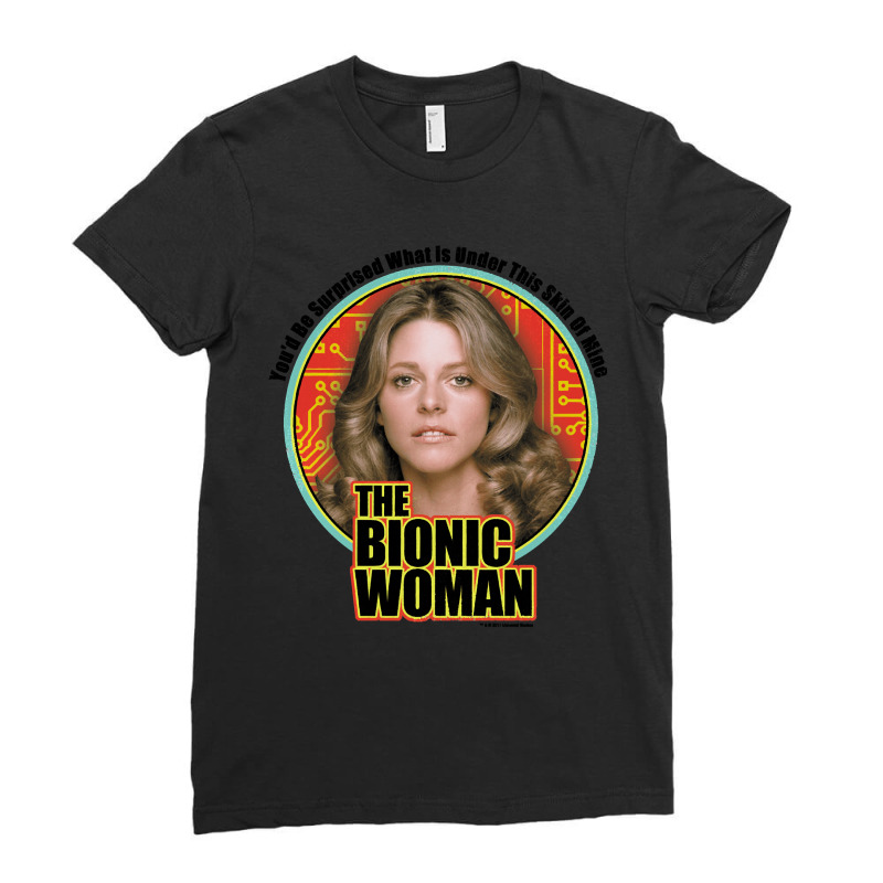 Graphic Music Bionic Funny Gift Ladies Fitted T-Shirt by ArtistLucian | Artistshot