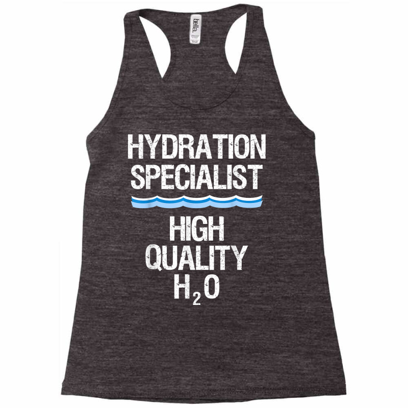 Hydration Specialist Waterboy Team Manager T Shirt Racerback Tank by plancefbtluceka | Artistshot