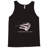 Panzer Vi Tiger I German Army Tank Silhouette Tank Top | Artistshot