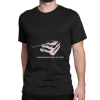 Panzer Vi Tiger I German Army Tank Silhouette Classic T-shirt | Artistshot