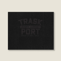 Trask Black Market Port Landscape Canvas Print | Artistshot