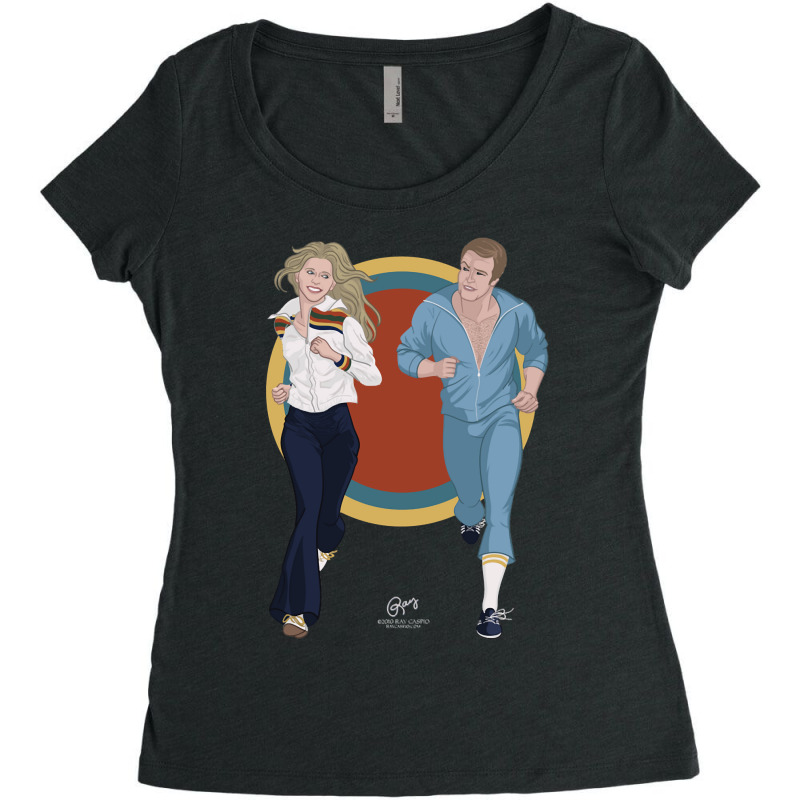 Playing  Bionic Men Women Women's Triblend Scoop T-shirt by ArtistLucian | Artistshot