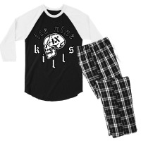 Funny Men Metalcore For Mens Womens Men's 3/4 Sleeve Pajama Set | Artistshot