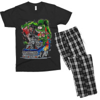 Cartoon Gifts Rockabilly Gift Men Men's T-shirt Pajama Set | Artistshot