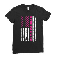 Music Retro Pink Ribbon Mens My Favorite Ladies Fitted T-shirt | Artistshot