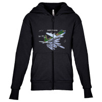 Short Stirling Ww2 Bomber Plane Youth Zipper Hoodie | Artistshot