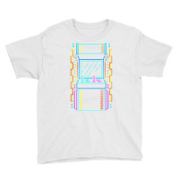 Arcade Video Games Machine Gamer Gaming 80's Retro Vintage T Shirt Youth Tee | Artistshot