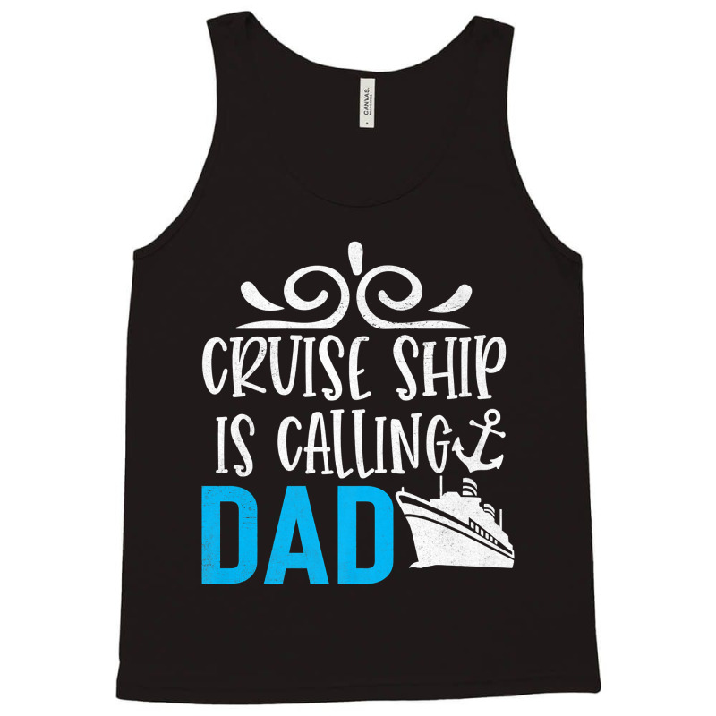 Ship Cruise Vacation Dad Family Cruising Trip Sailing Vintage Tank Top | Artistshot