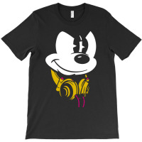 Mouse Headphones T-shirt | Artistshot