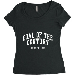 goal of the century Women's Triblend Scoop T-shirt | Artistshot