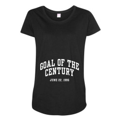 goal of the century Maternity Scoop Neck T-shirt | Artistshot