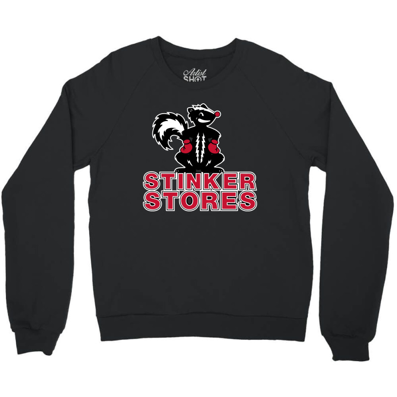 Stinker Gas Station Crewneck Sweatshirt | Artistshot