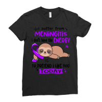 Meningitis Awareness T  Shirt3167 Ladies Fitted T-shirt | Artistshot