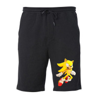 Yellow Hedgehog Jumps Aside Fleece Short | Artistshot