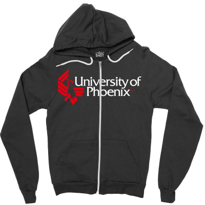 University Of Phoenix Zipper Hoodie Designed By Cahyorin