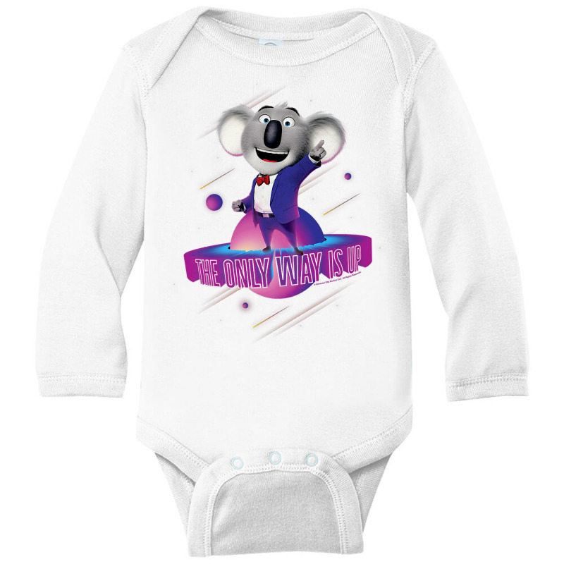 Sing 2 Buster Moon Retro Shooting Stars Premium T Shirt Long Sleeve Baby Bodysuit | Artistshot