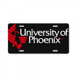 university of phoenix License Plate | Artistshot