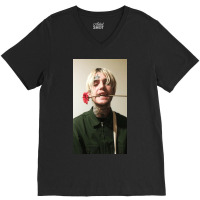 Lilpeep Bite The Flower V-neck Tee | Artistshot