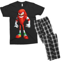 Super Red Hedgehog Men's T-shirt Pajama Set | Artistshot