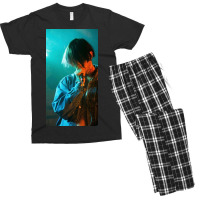 Lilpeep Covered Bangs Men's T-shirt Pajama Set | Artistshot