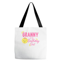 Granny Of Sunshine 1st Birthday Sunshine Girl Birthday T Shirt Tote Bags | Artistshot