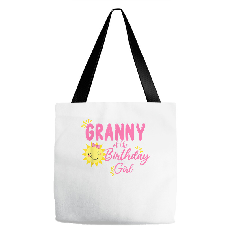 Granny Of Sunshine 1st Birthday Sunshine Girl Birthday T Shirt Tote Bags | Artistshot