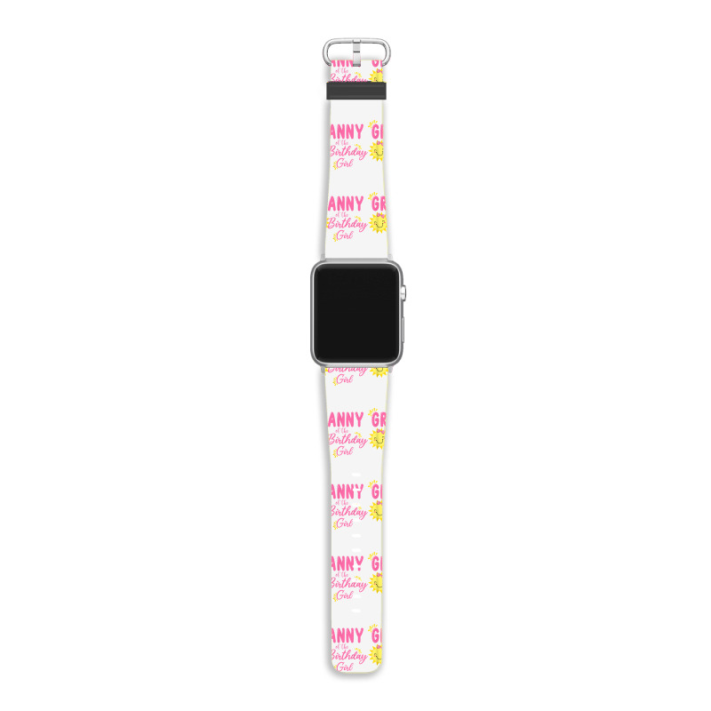 Granny Of Sunshine 1st Birthday Sunshine Girl Birthday T Shirt Apple Watch Band | Artistshot