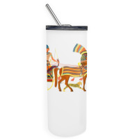 Ramesses Ii On An Egyptian Chariot T Shirt Skinny Tumbler | Artistshot