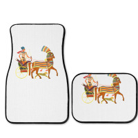 Ramesses Ii On An Egyptian Chariot T Shirt Full Set Car Mats | Artistshot