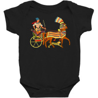 Ramesses Ii On An Egyptian Chariot T Shirt Baby Bodysuit | Artistshot