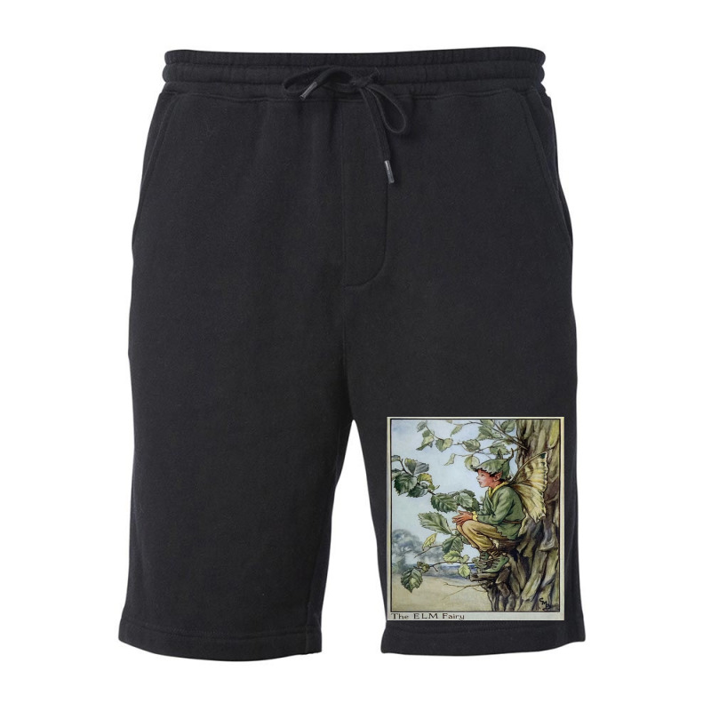 Cicely Mary Barker Elm Fairy Fleece Short | Artistshot