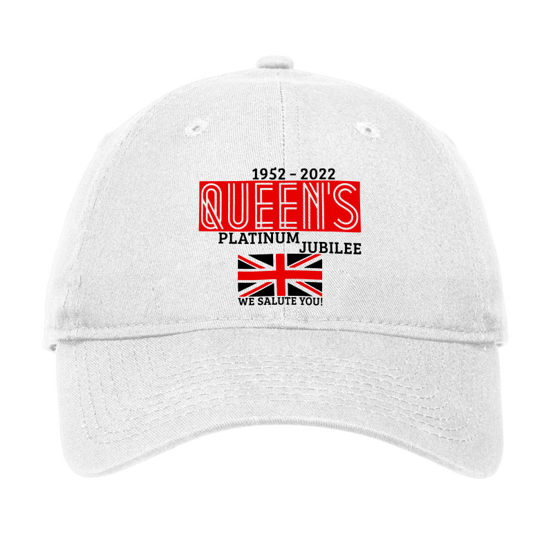 We Salute You Elizabeth Ii Adjustable Cap by Admiral Art | Artistshot