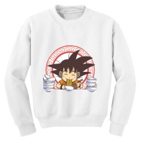 Little Goku Eating Noodles Youth Sweatshirt | Artistshot