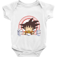 Little Goku Eating Noodles Baby Bodysuit | Artistshot