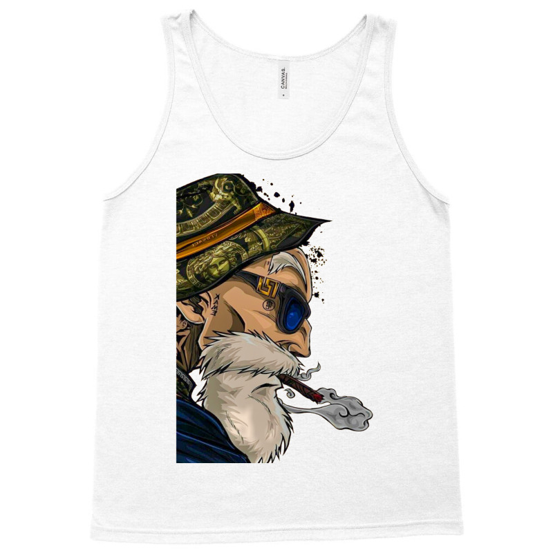 Master Roshi Drip Tank Top by Ha Thu | Artistshot