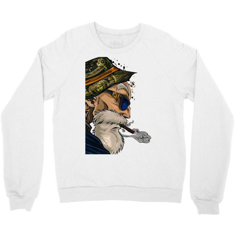 Master Roshi Drip Crewneck Sweatshirt by Ha Thu | Artistshot