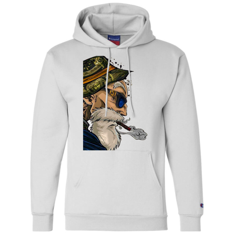 Master Roshi Drip Champion Hoodie by Ha Thu | Artistshot